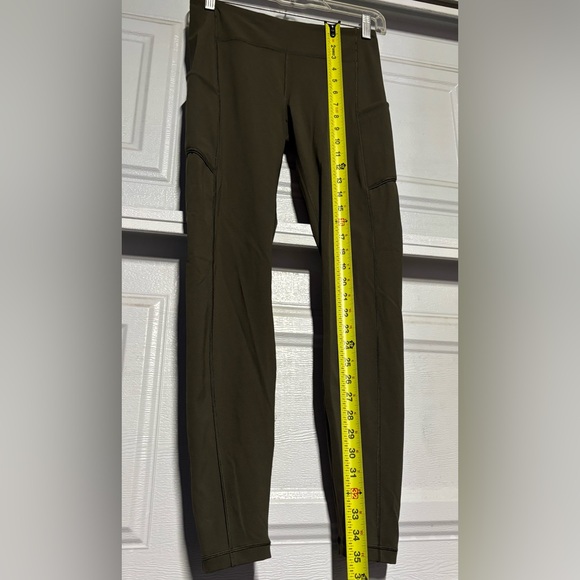 Lululemon Athletica Olive Leggings - Picture 3 of 6